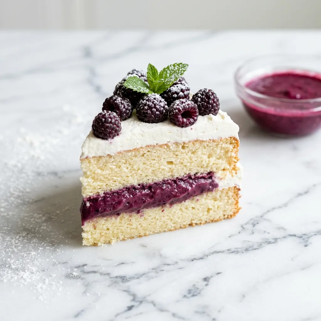 Black Raspberry Pastry Cream