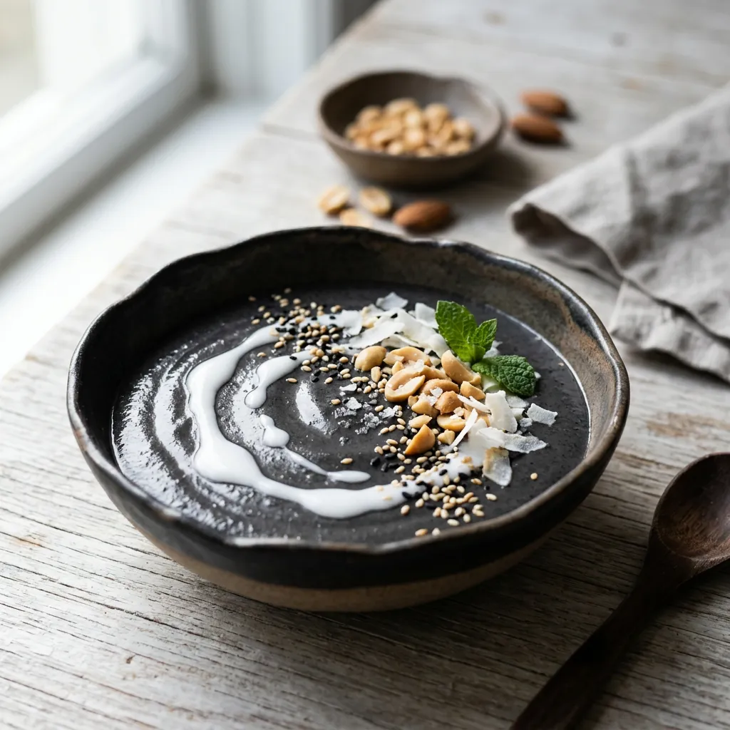 Black Sesame Pudding