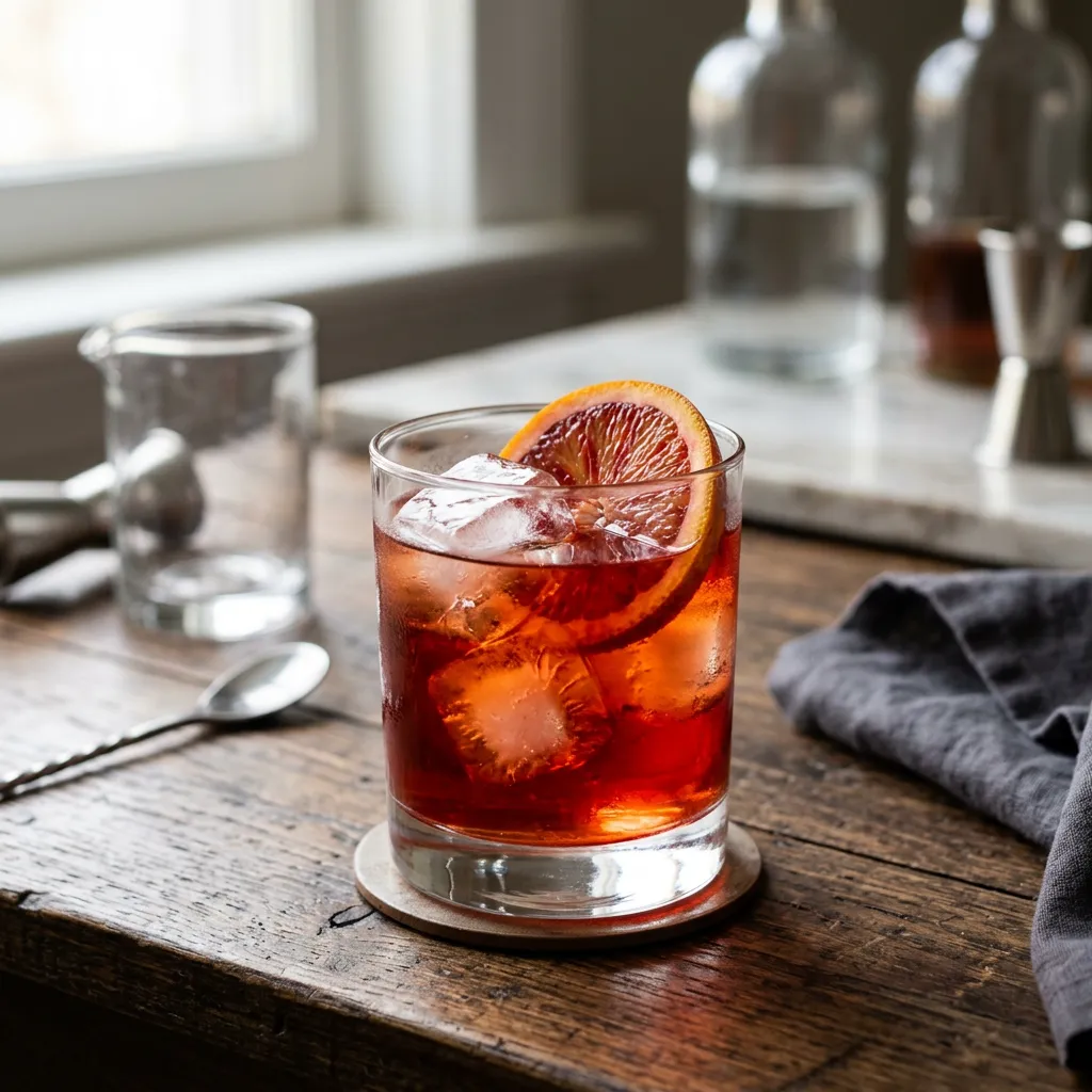 Blood Orange Negroni Recipe
