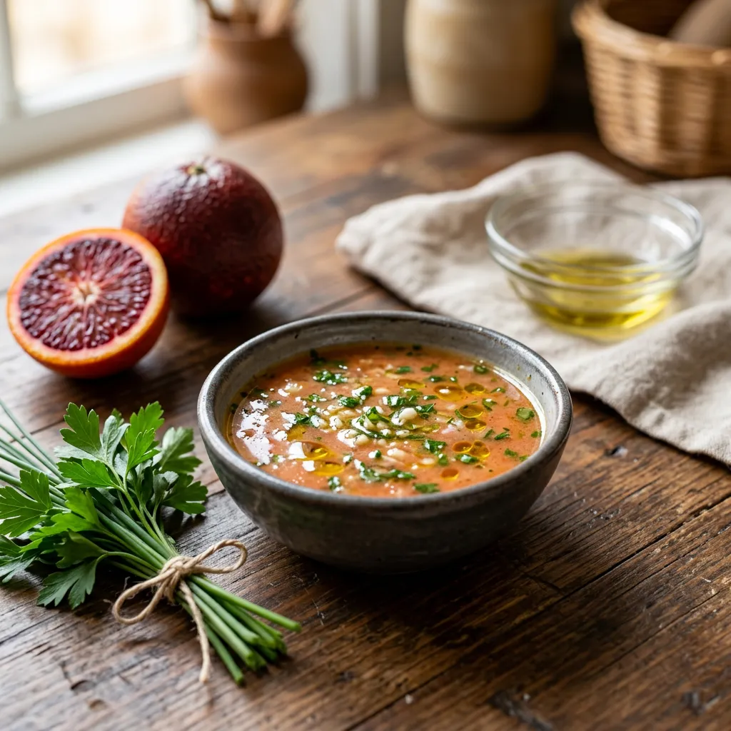 Blood Orange Vinaigrette