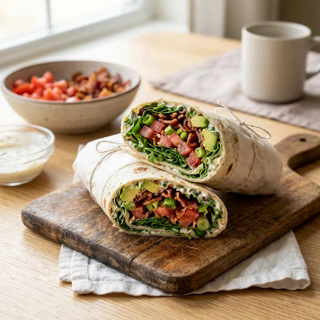 BLT Wrap Sandwich