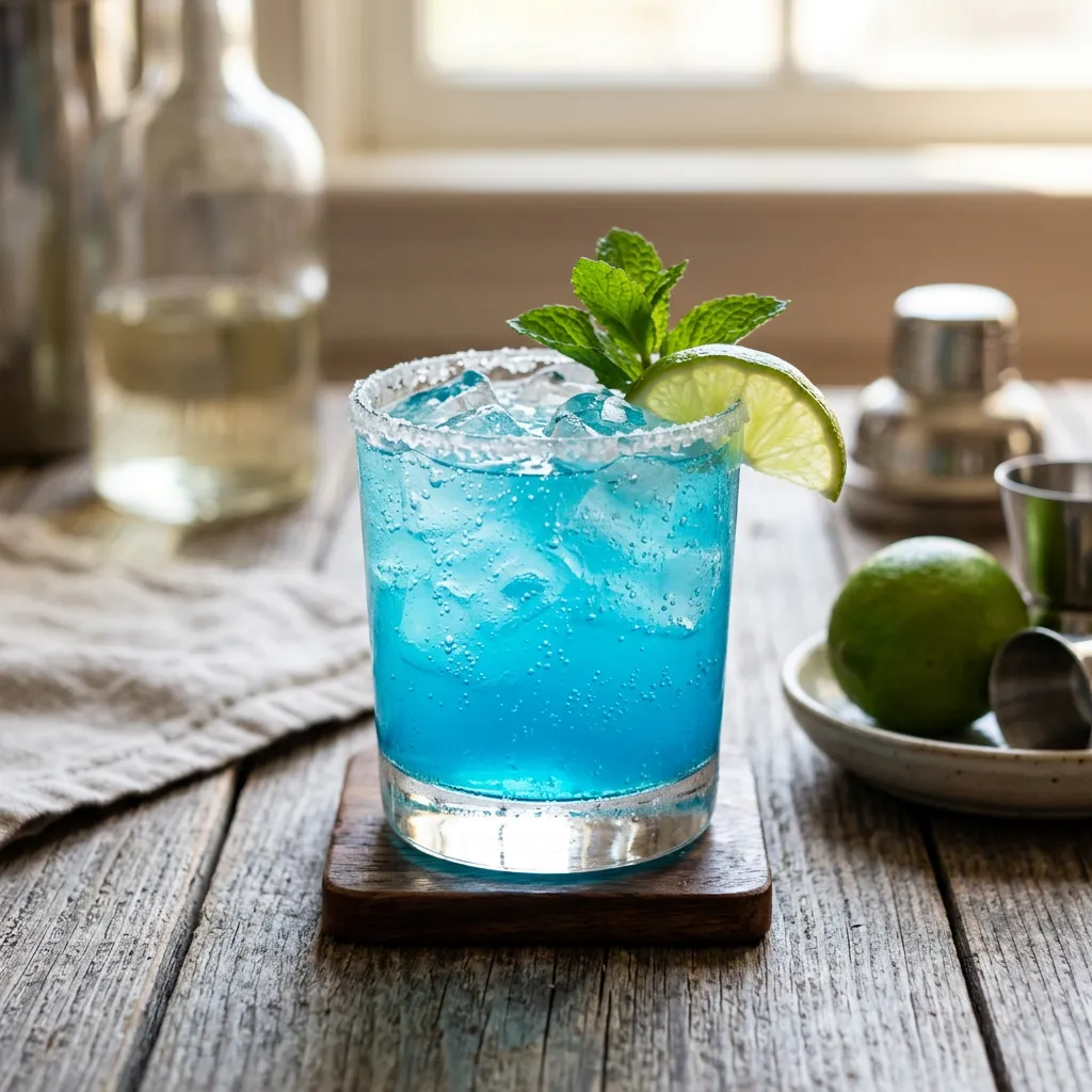 Blue Lagoon Margarita