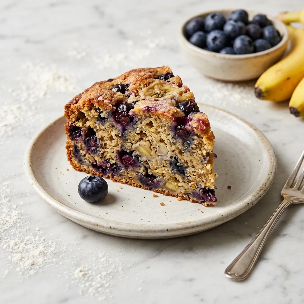 Blueberry Banana Cake