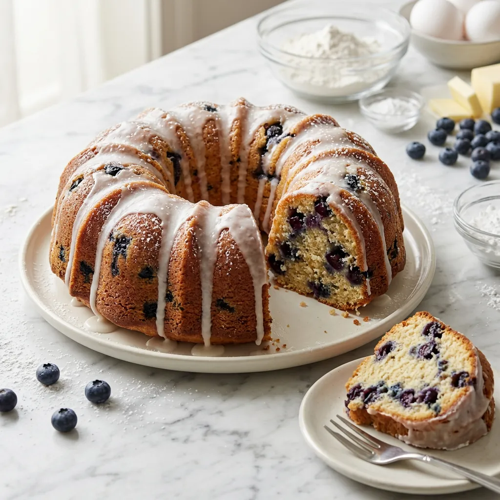 Blueberry Bundt Cake
