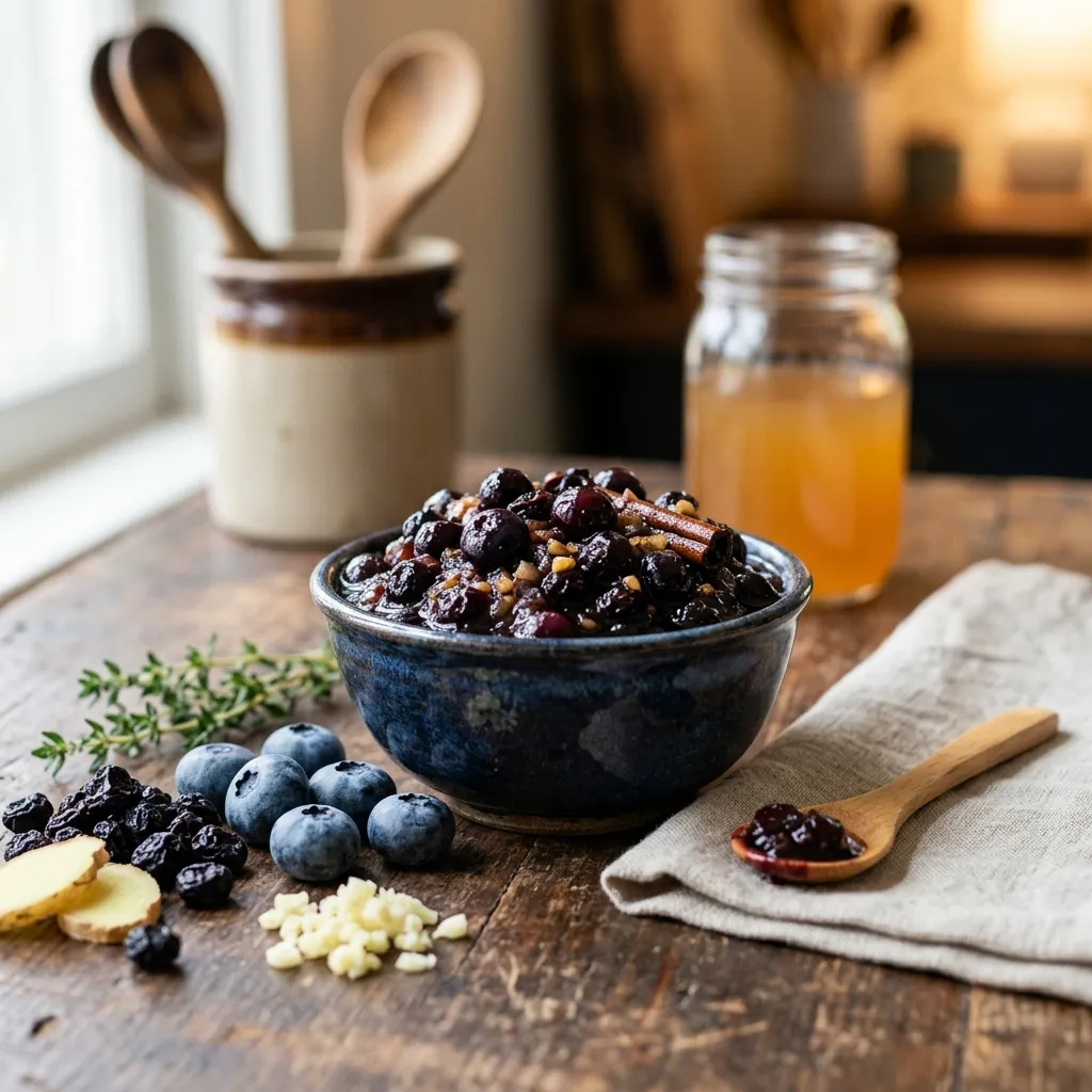 Blueberry Chutney Recipe