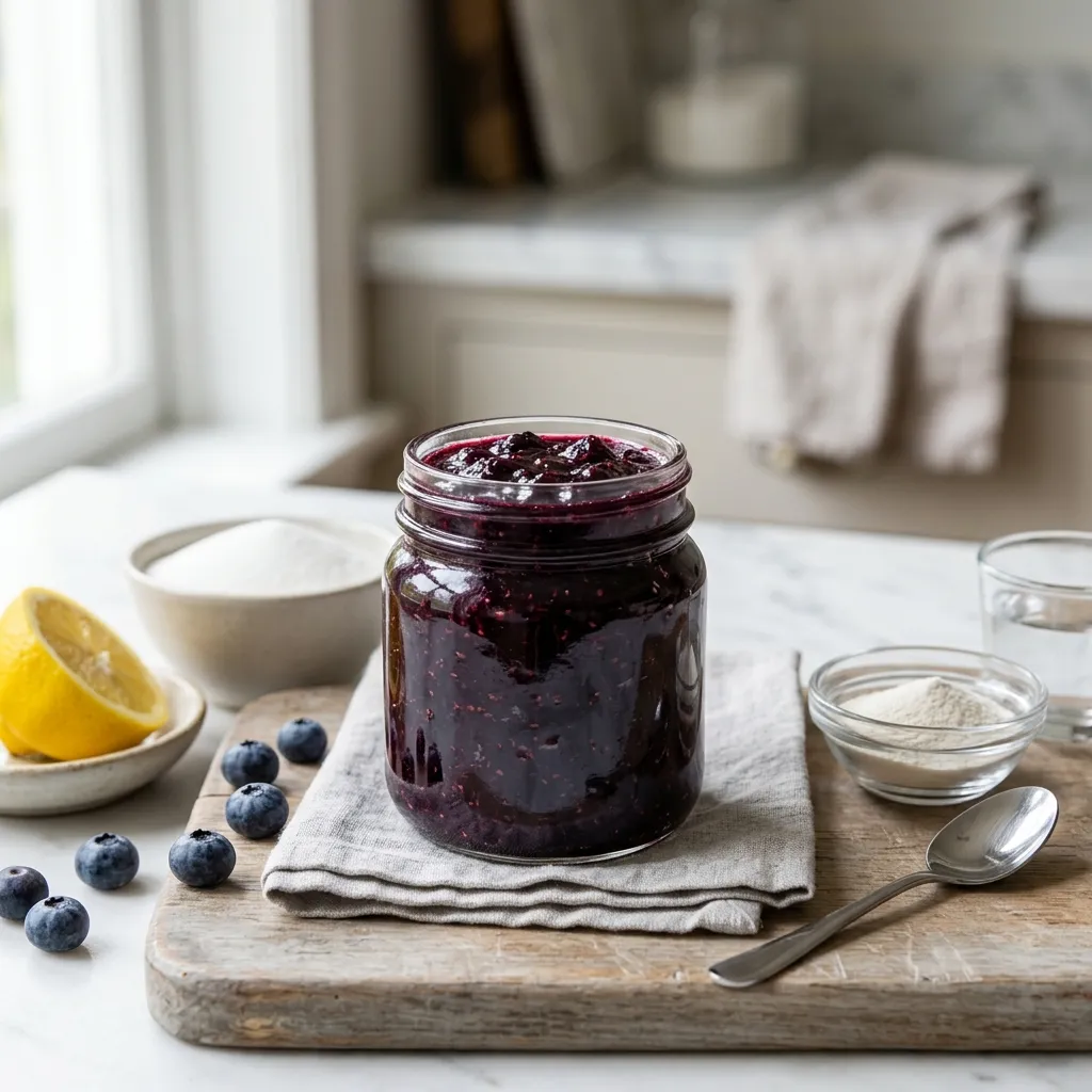 Blueberry Freezer Jam