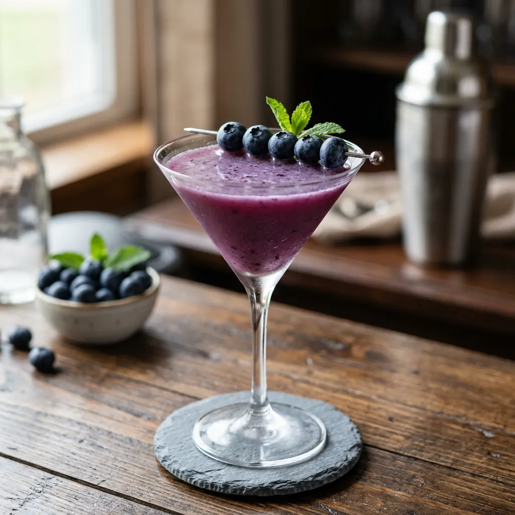Blueberry Martini