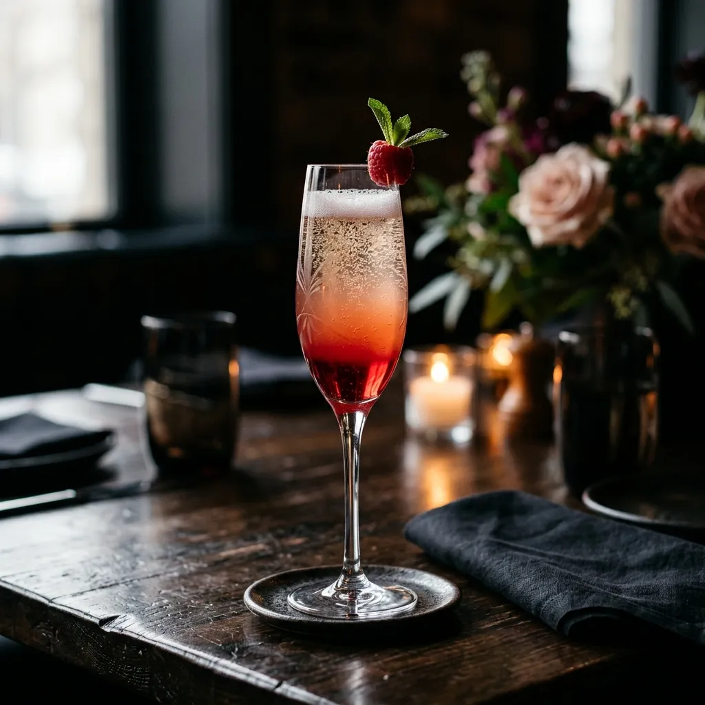 Blushing Bride Sparkling Champagne Cocktail