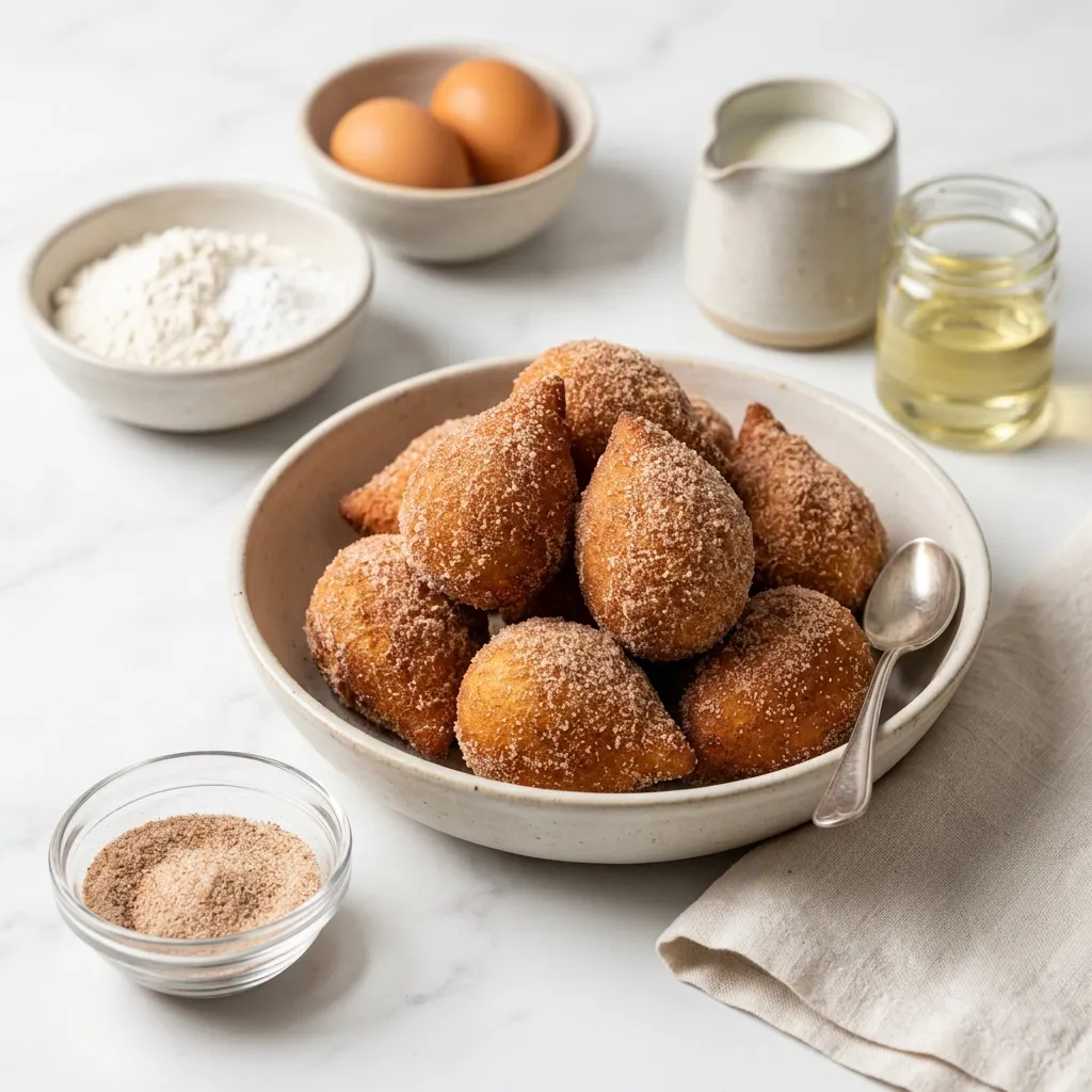 Bolinhos de Chuva: Brazilian Cinnamon 