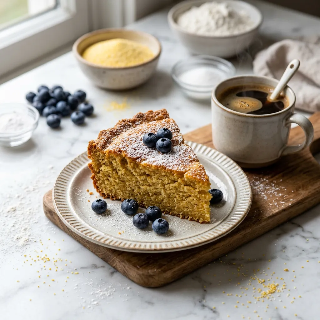 Bolo de Fuba (Brazilian Cornmeal Cake) Recipe