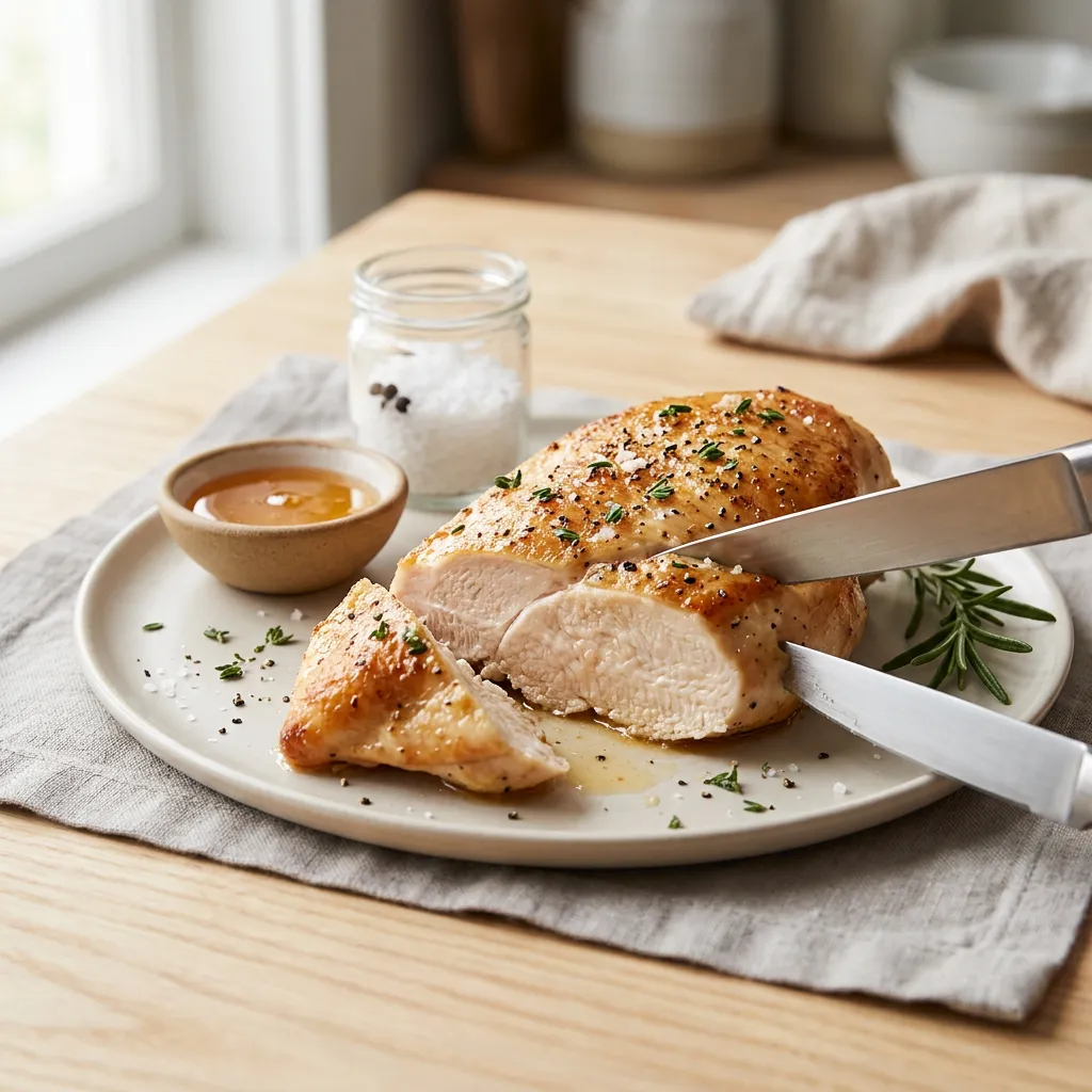 Boneless, Skinless Honey-Brined Chicken Breasts