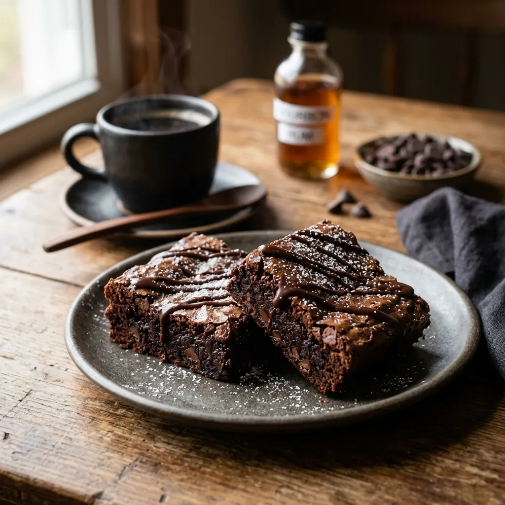 Boozy Brownies