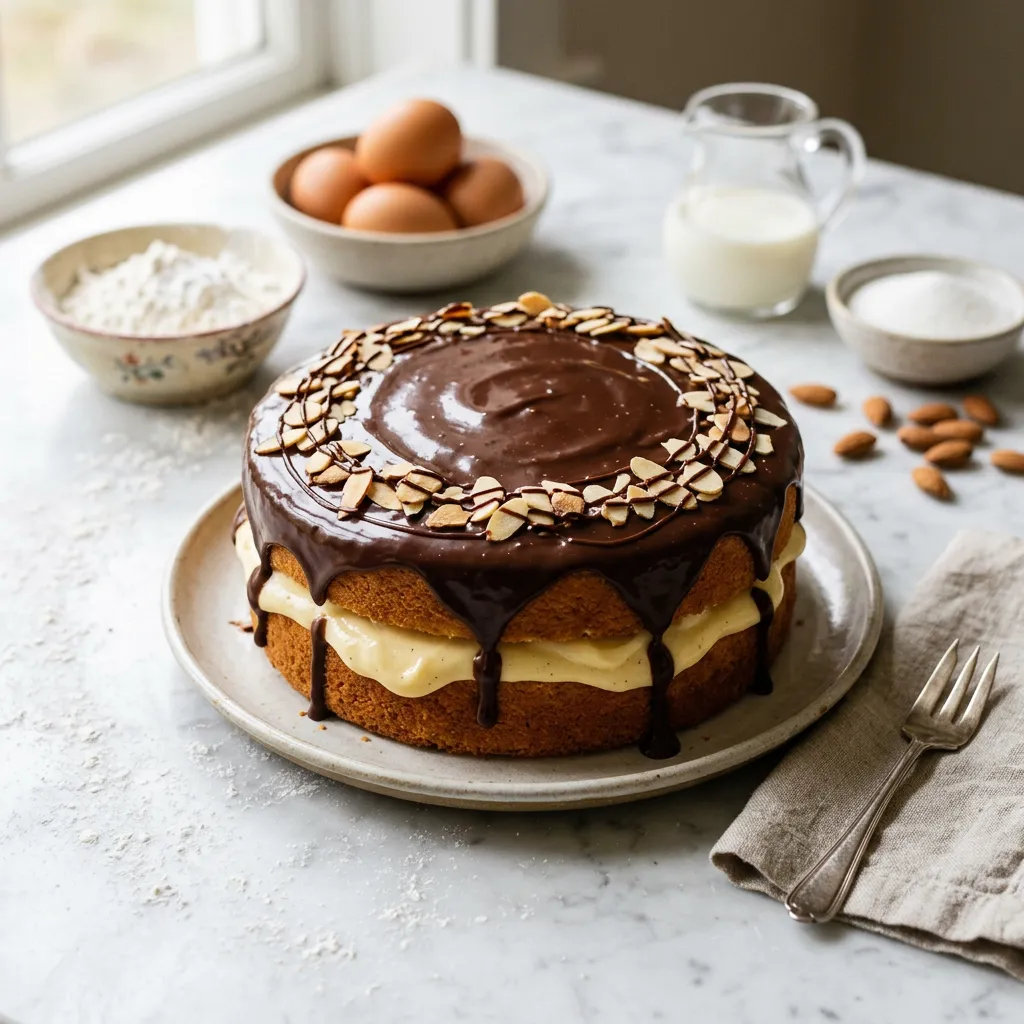 Boston Cream Pie Recipe