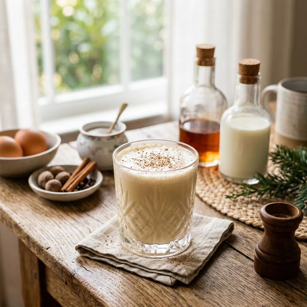 Bourbon Eggnog