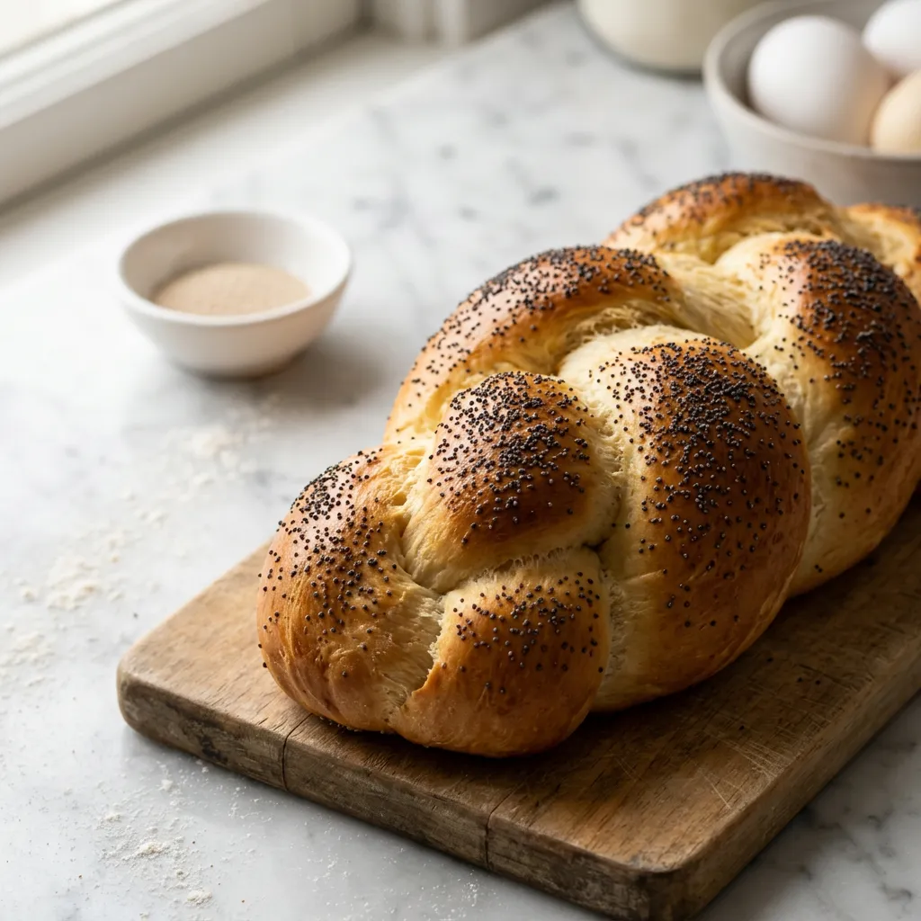 Braided Sabbath Bread (3-Egg Challah Bread)