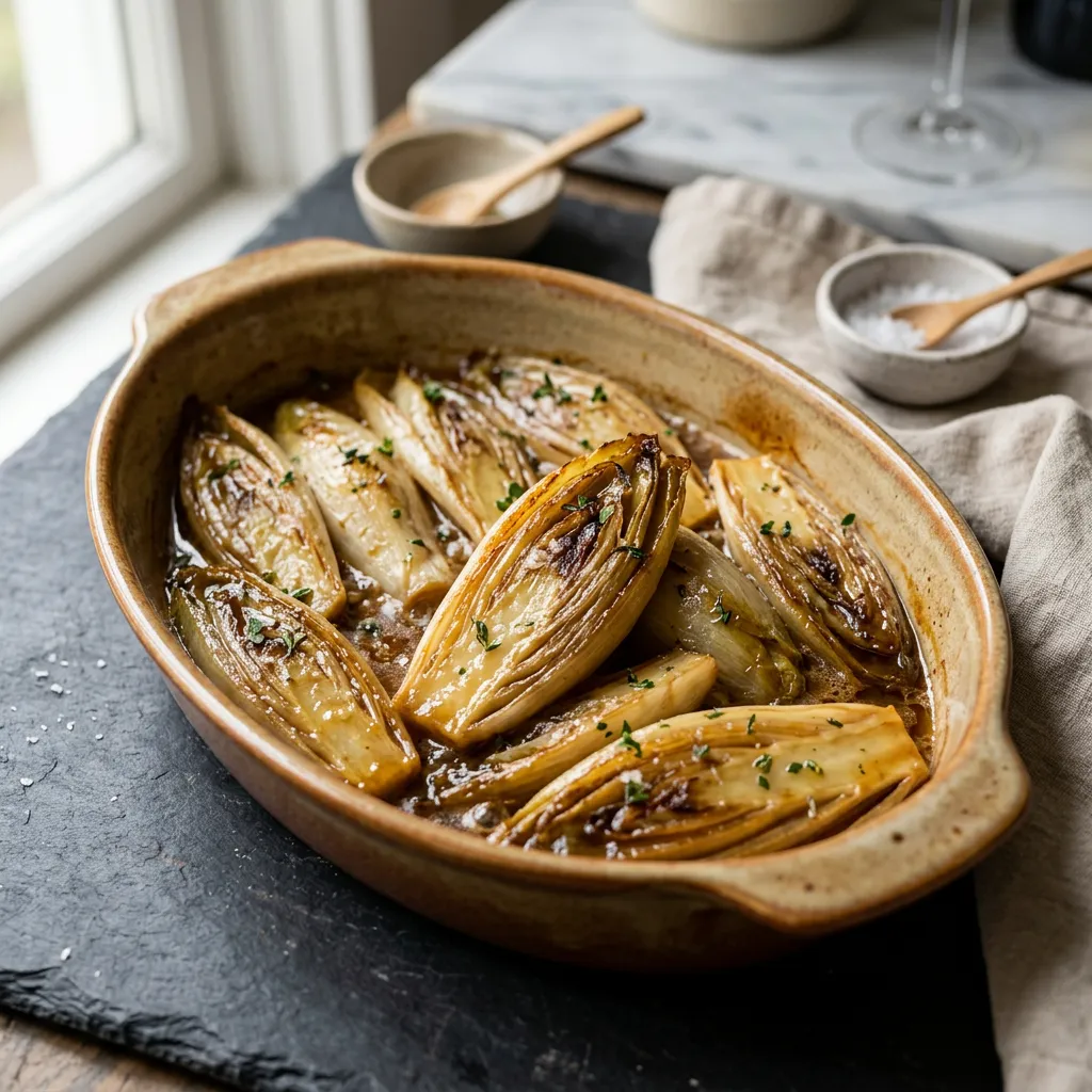Braised Belgian Endives