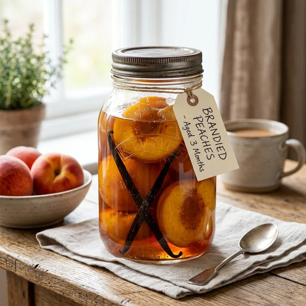Brandied Peaches