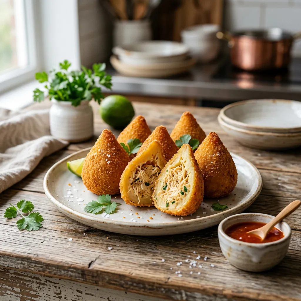 Brazilian Coxinha Recipe: Crispy Chicken Croquettes to Delight Any Appetite