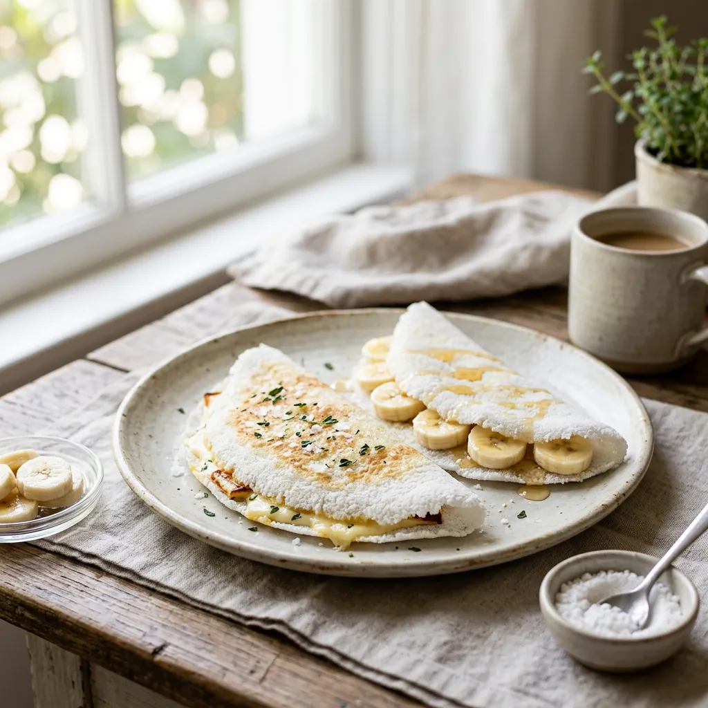 Brazilian Tapioca Flour Crepes