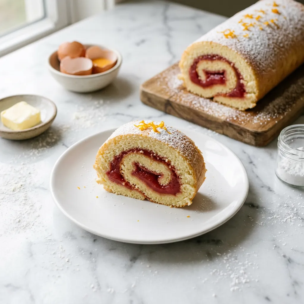 Brazo Gitano (Guava Swiss Roll) Recipe