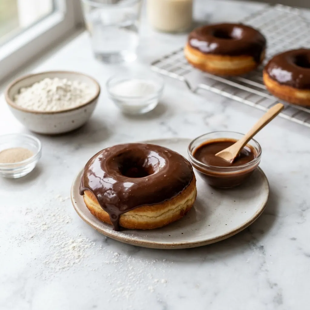 Bread Machine Glazed Yeast Doughnuts