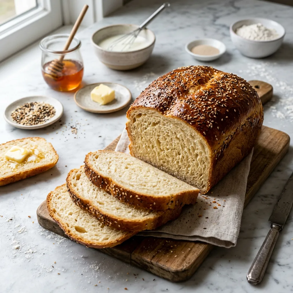 Bread Machine Honey Buttermilk Bread