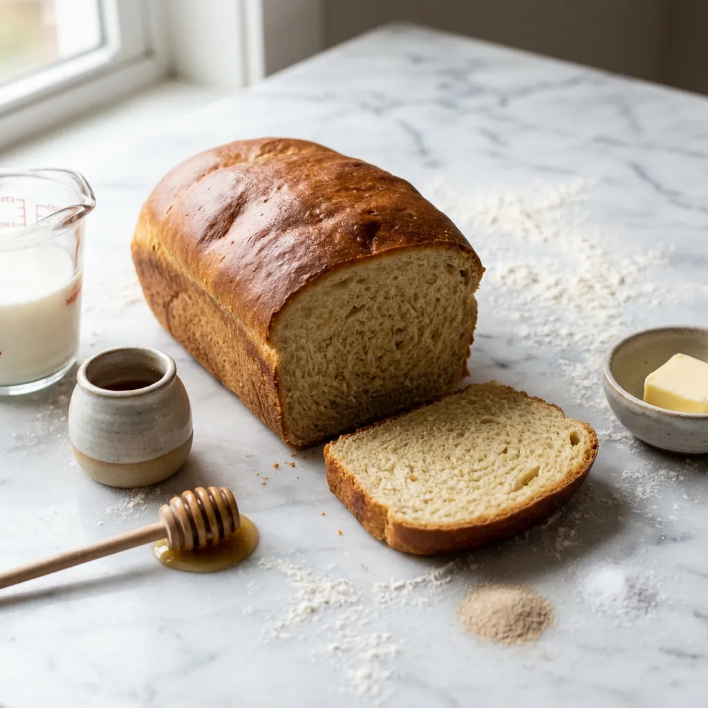 Bread Machine Milk and Honey Bread