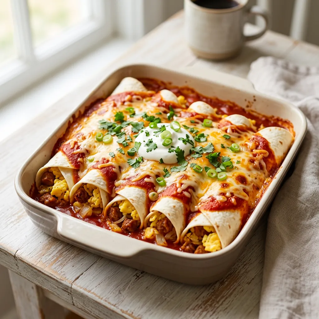 Breakfast Enchiladas Recipe