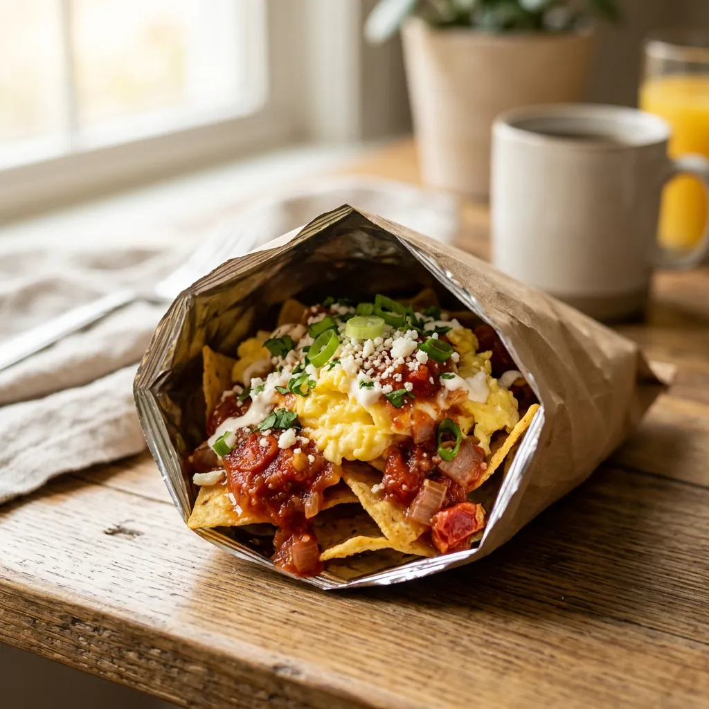 Breakfast Walking Tacos