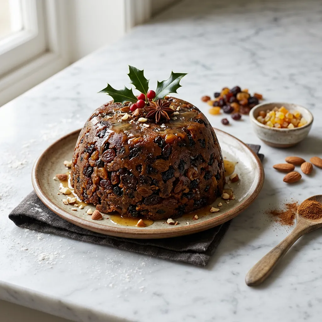 British Christmas Pudding