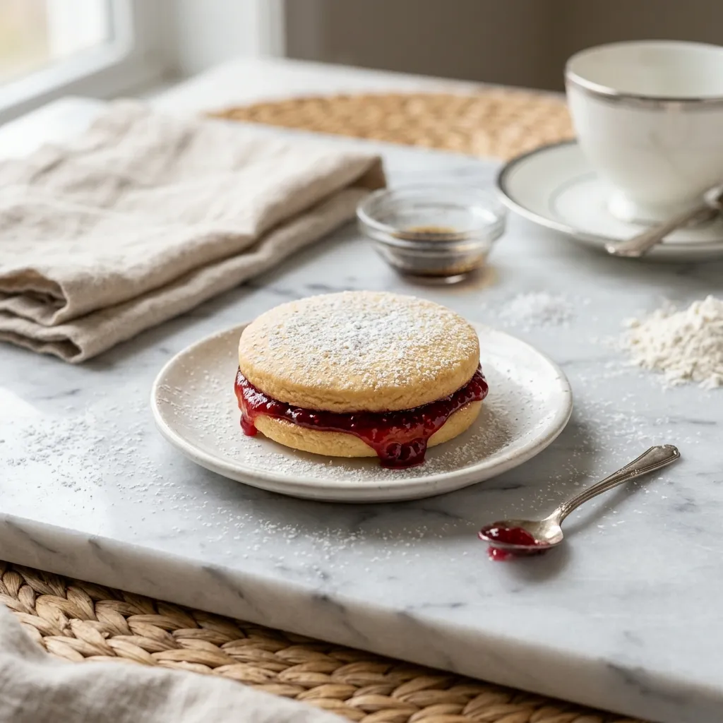 British Jammy Dodger Biscuits