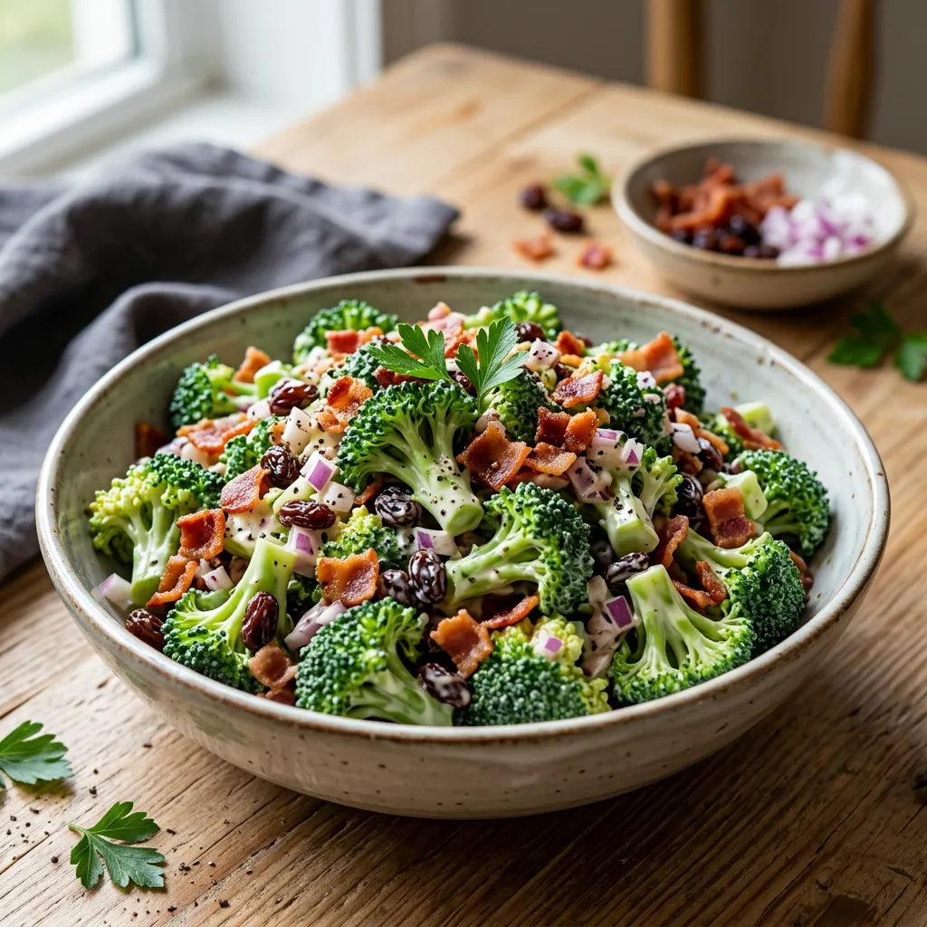 Broccoli Bacon Salad Recipe