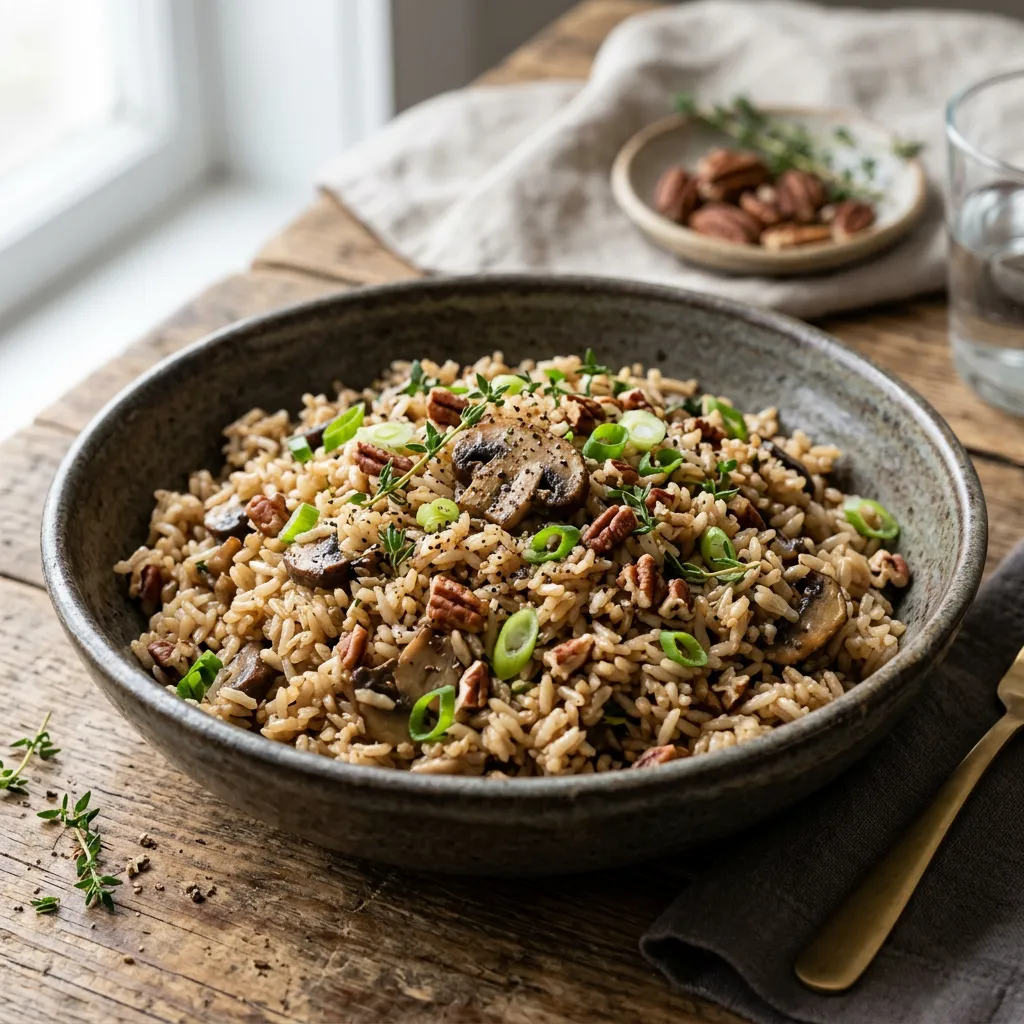 Brown Basmati Rice Pilaf Recipe