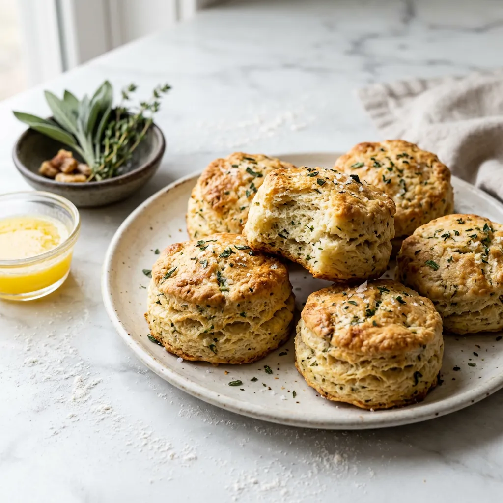 Brown Butter and Sage Biscuits Recipe