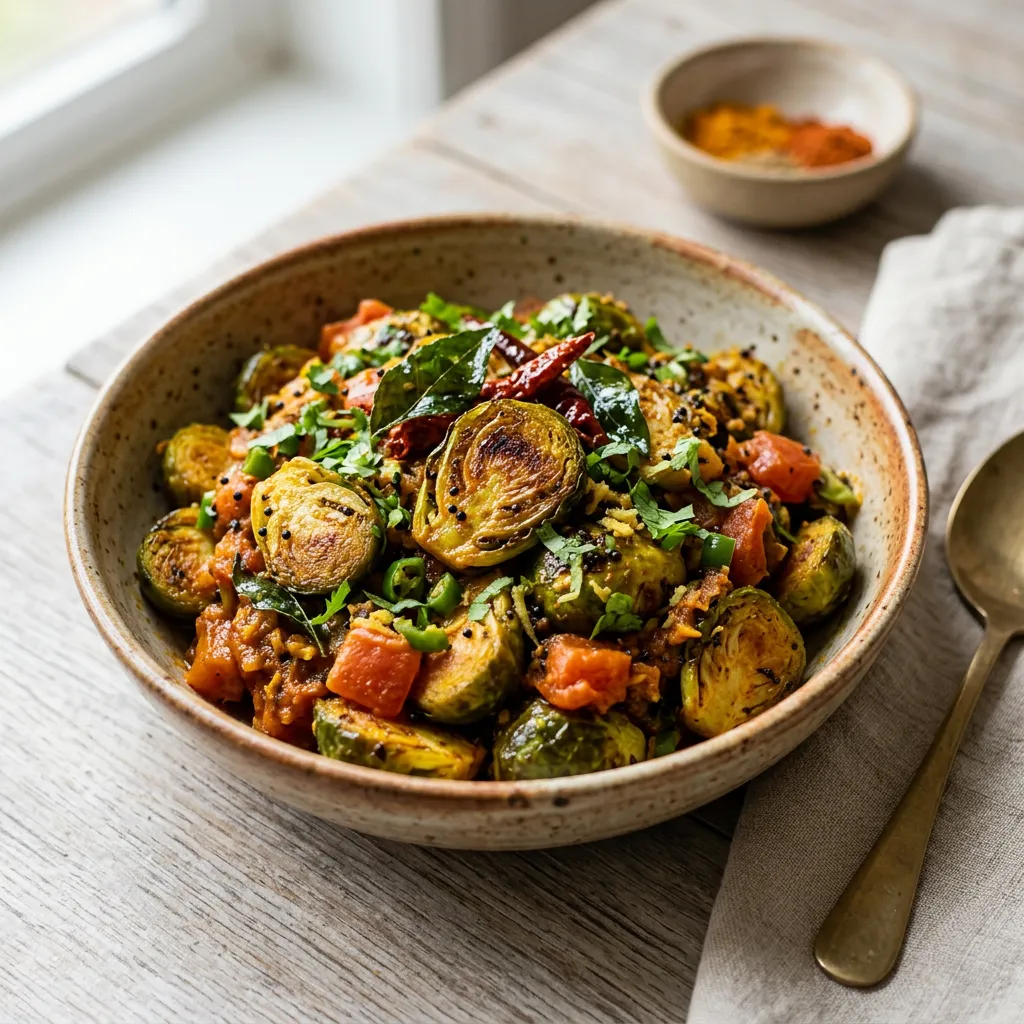 Brussel Sprouts Ki Sabji Recipe