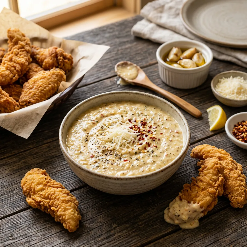 Buffalo Wild Wings-Style Garlic Parmesan Sauce
