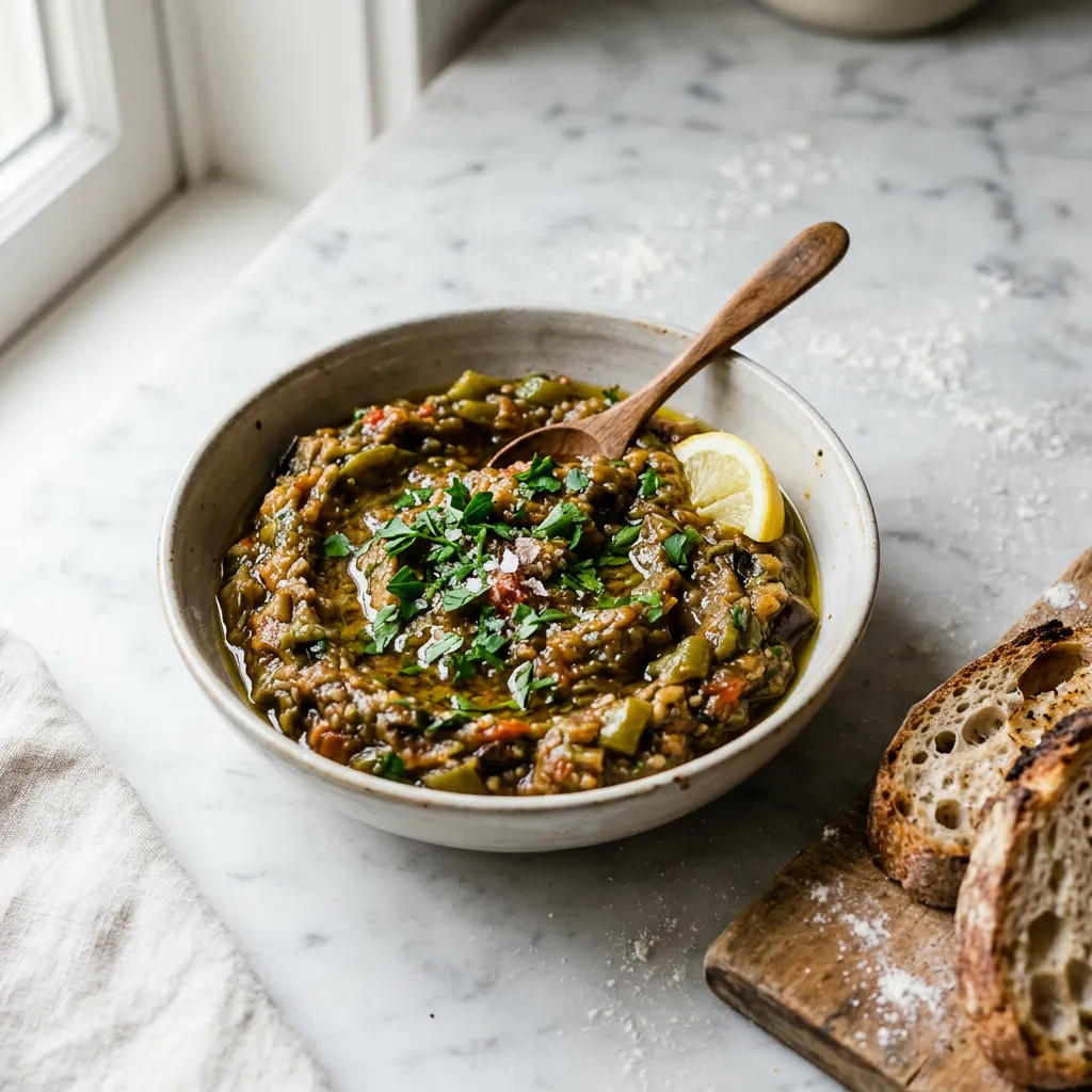 Bulgarian Eggplant Pepper Kiopoolu