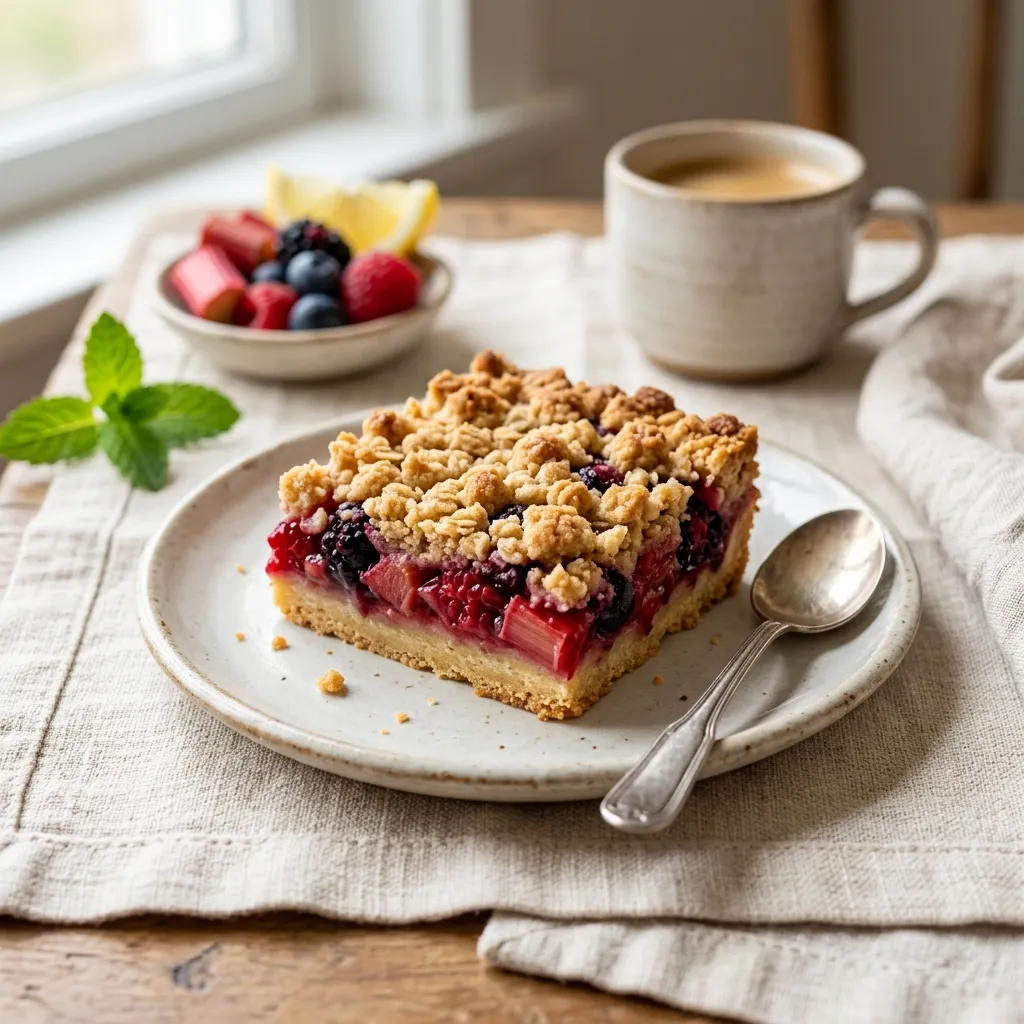 Bumbleberry Crumb Bars