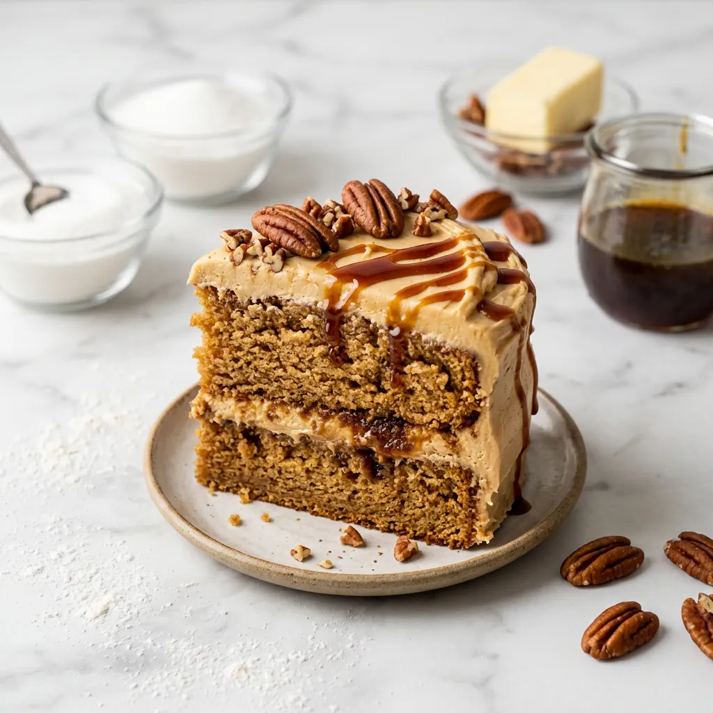 Burnt Sugar Cake and Frosting