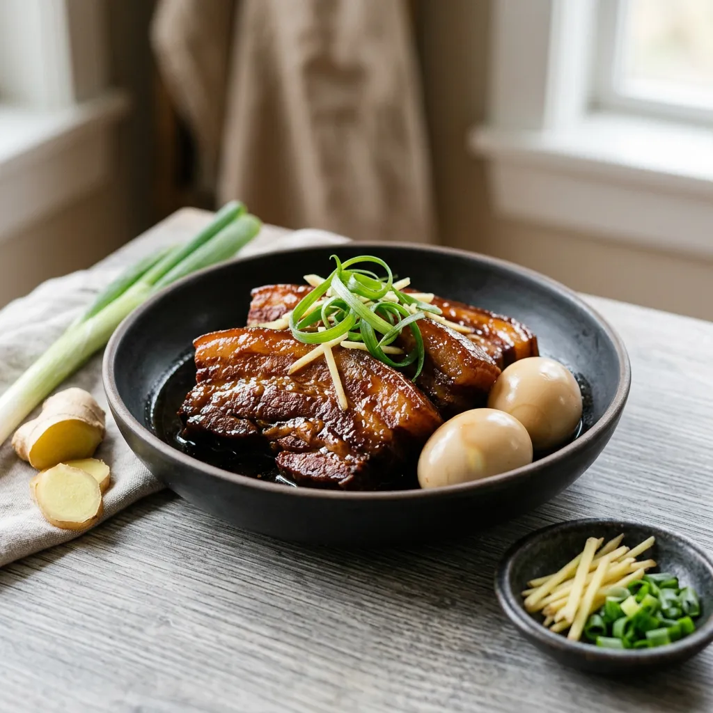 Buta No Kakuni (Japanese Braised Pork Belly)