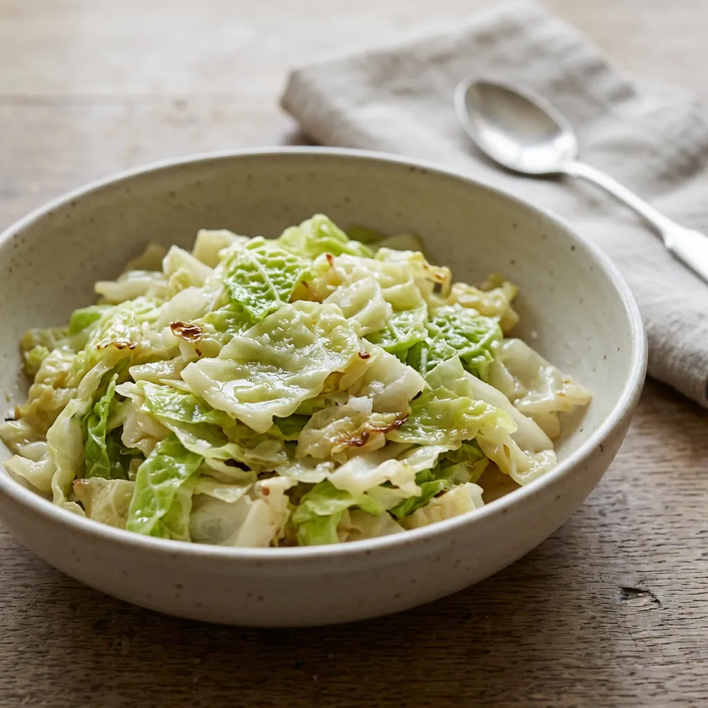Butter-Braised Cabbage
