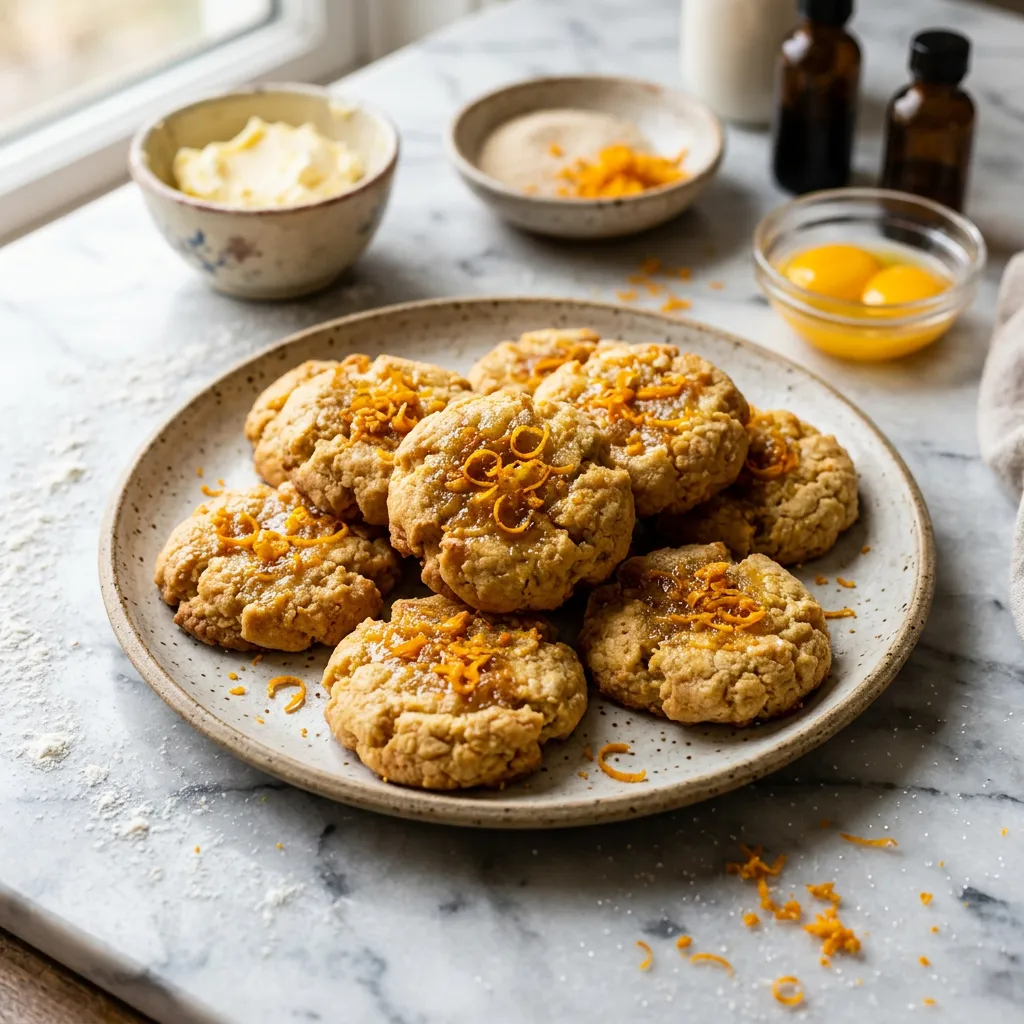 Butter Rum Cookies