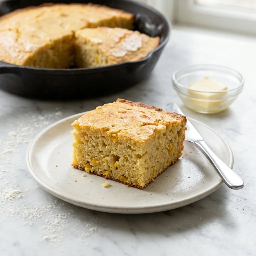 Buttermilk Cornbread With Cream-Style Corn