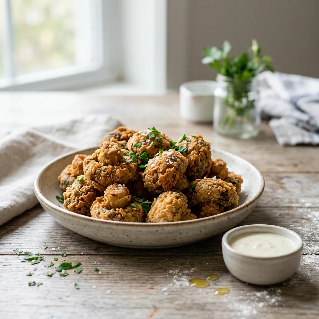 Buttermilk Fried Mushrooms
