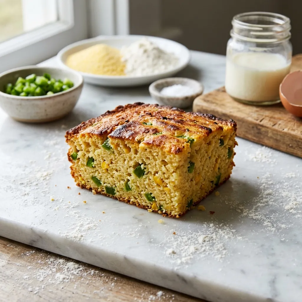 Buttermilk Jalapeño Cornbread