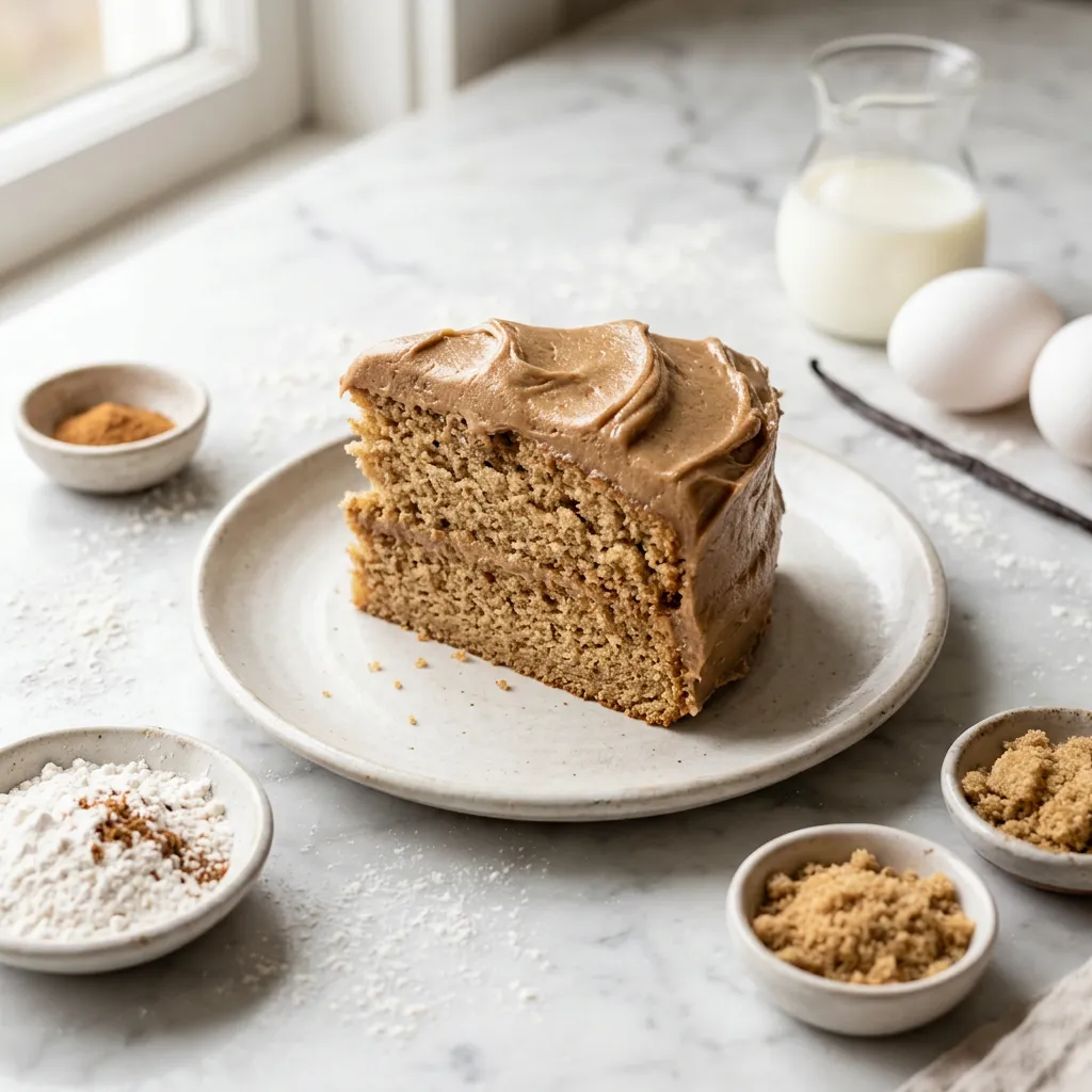 Buttermilk Spice Cake With Brown Sugar Frosting