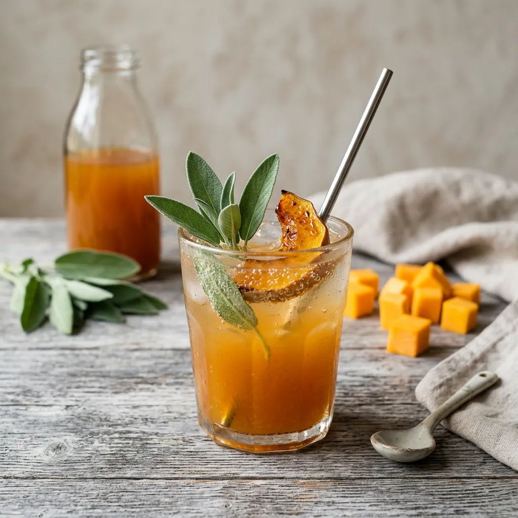 Butternut Squash and Sage Shrub Recipe