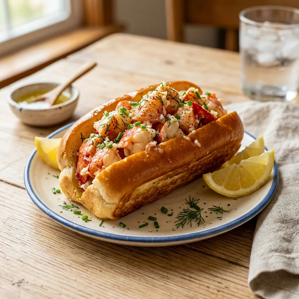 Buttery Lobster Roll Recipe