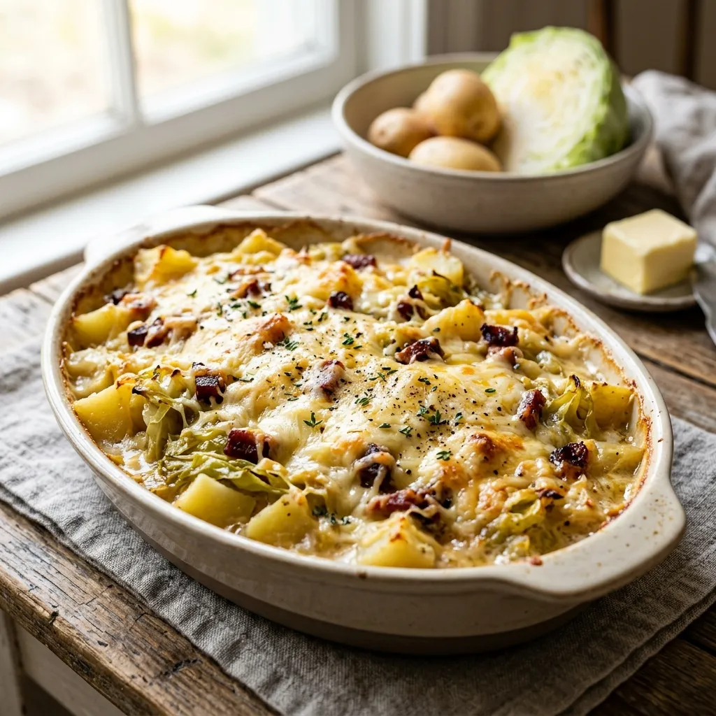 Cabbage and Potato Casserole