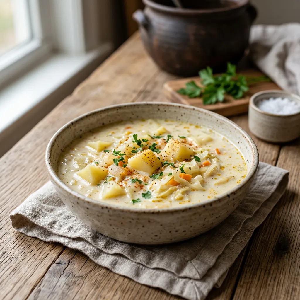 Cabbage and Potato Soup